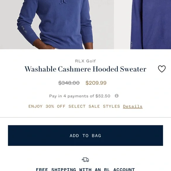 Ralph Lauren Cashmere Sweater - Picture 5 of 7